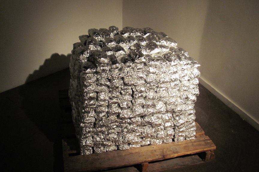 1095 Tamales. 2010. mixed media. 4.5'x4'x4'. Photo: Thomas Willis